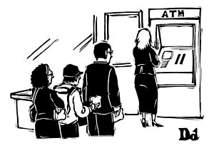 300x208 atm machine drawings fine art america - Atm Machine Drawing