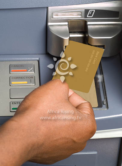 406x550 south african or african american drawing cash money with bank - Atm Machine Drawing