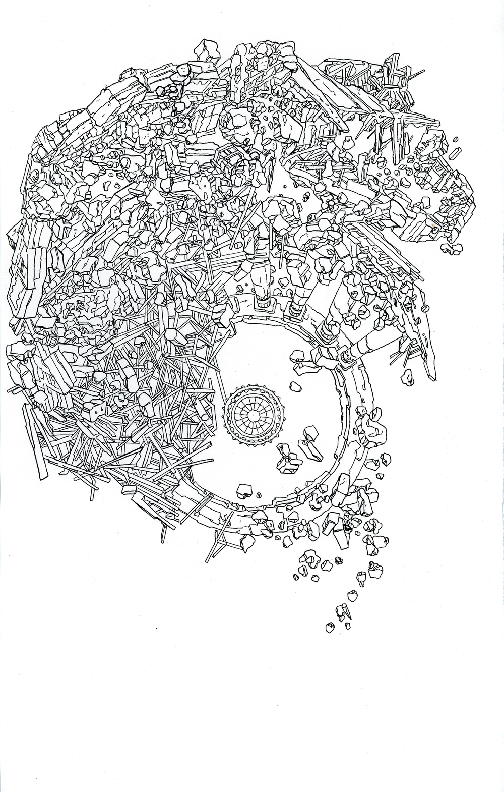 1000x1570 atom style drawings christopher kardambikis - Atom Drawing