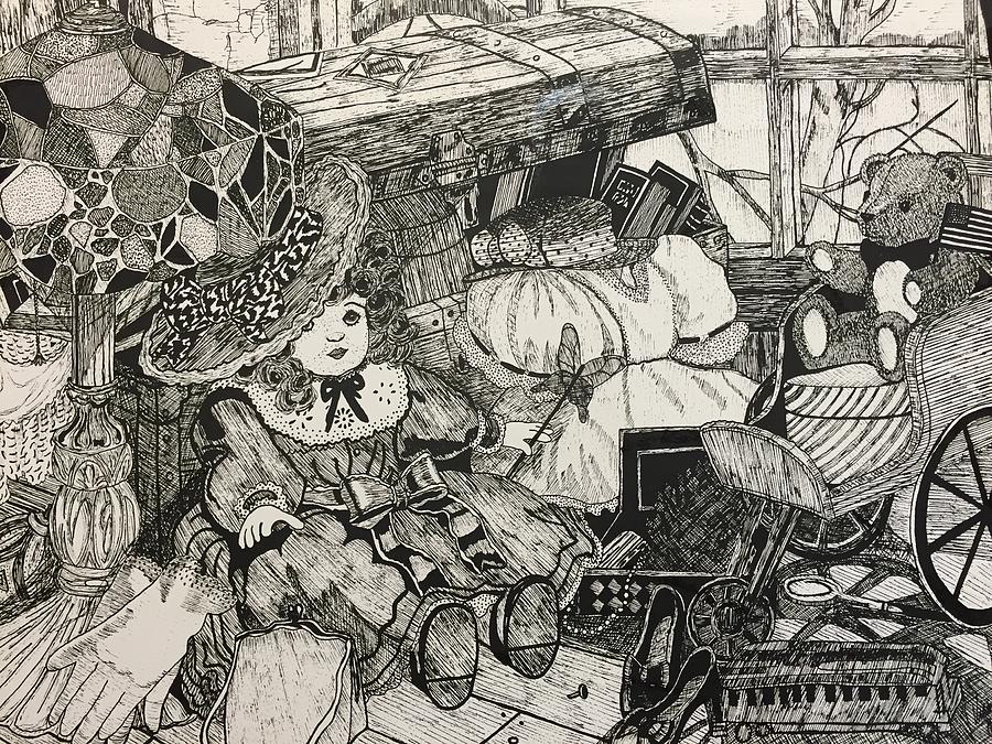 900x675 attic drawing - Attic Drawing