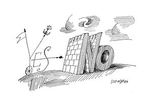 300x212 New Yorker May Drawing - Attitude Drawing