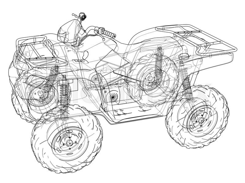 Atv Drawing at Explore collection of Atv Drawing