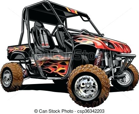 450x369 atv vector side - Atv Drawing