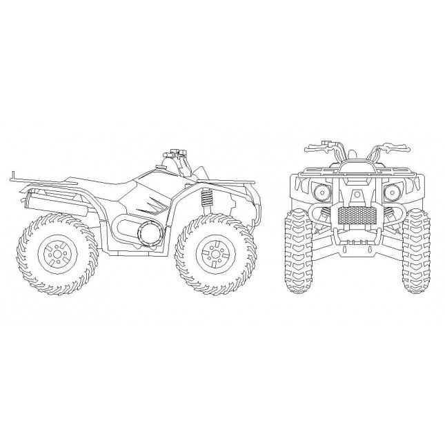 Atv Drawing at Explore collection of Atv Drawing