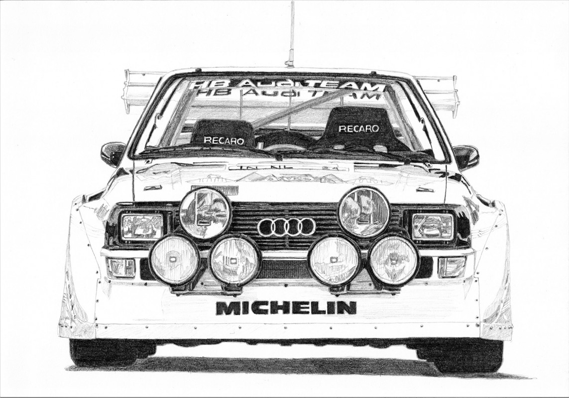 1143x800 audi quattro group b tobado - Audi Drawing