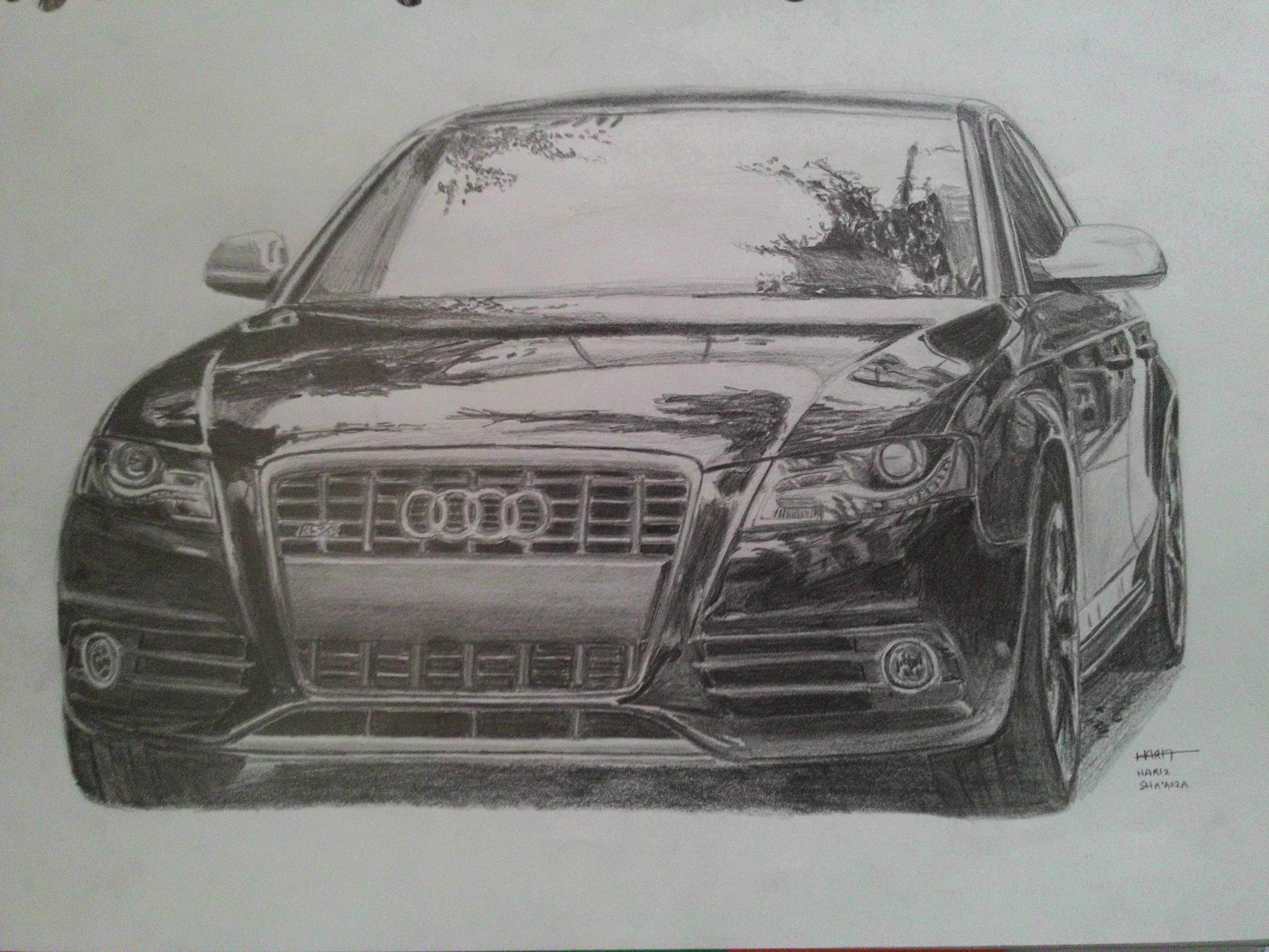 3264x2448 Audi Drawing - Audi Drawing