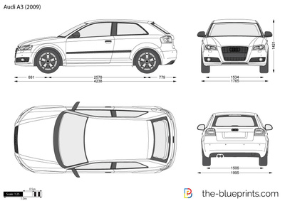 400x283 Audi Vector Drawing - Audi Drawing