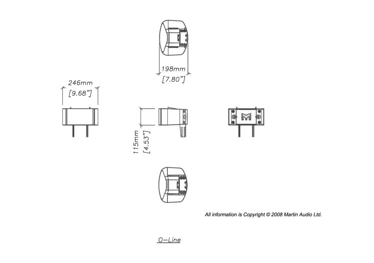 1200x845 o line loudspeaker passive micro line array - Audio Drawing