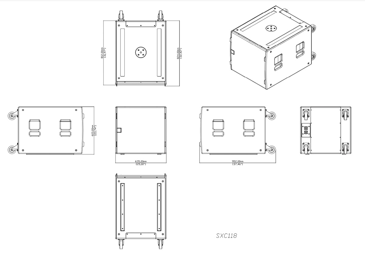 1200x845 compact, high performance cardioid subwoofer - Audio Drawing