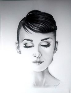 Audrey Hepburn Drawing at PaintingValley.com | Explore collection of ...