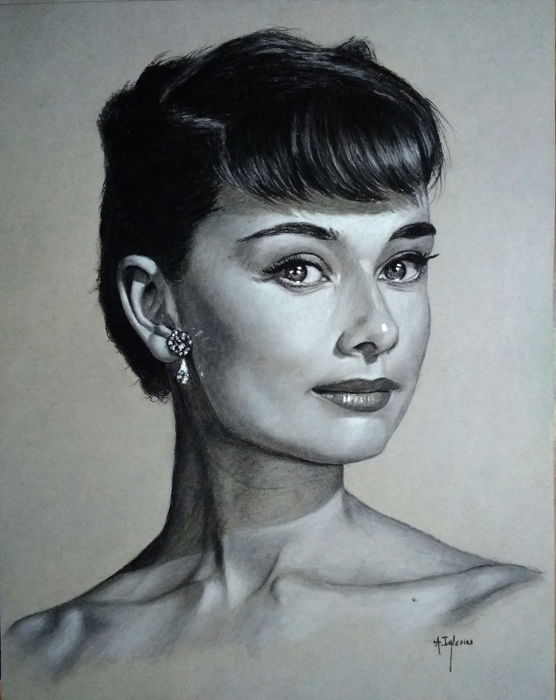 Audrey Hepburn Drawing at PaintingValley.com | Explore collection of ...