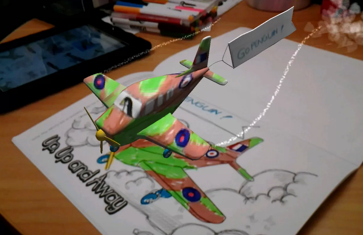1216x788 Colar Uses Augmented Reality To Bring Your Kid's Drawing To Life - Augmented Reality Drawing