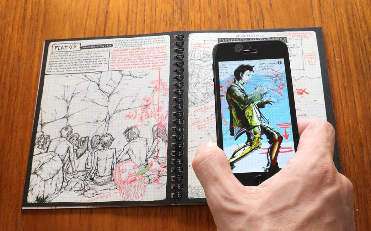 1200x748 How Augmented Reality Is Bringing Comic Books To Life - Augmented Reality Drawing