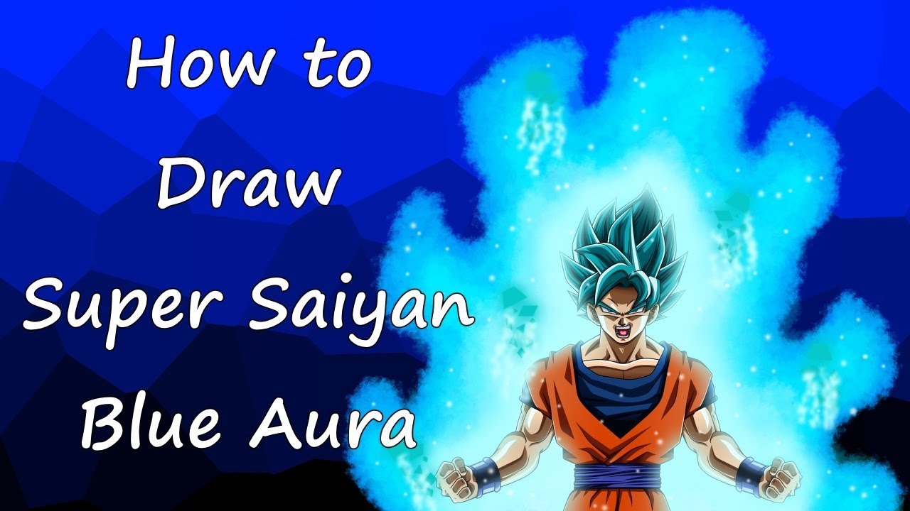 1280x720 how to draw super saiyan blue aura in and krita ssj - Aura Drawing