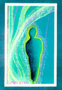 200x289 Unfolding Light - Aura Drawing