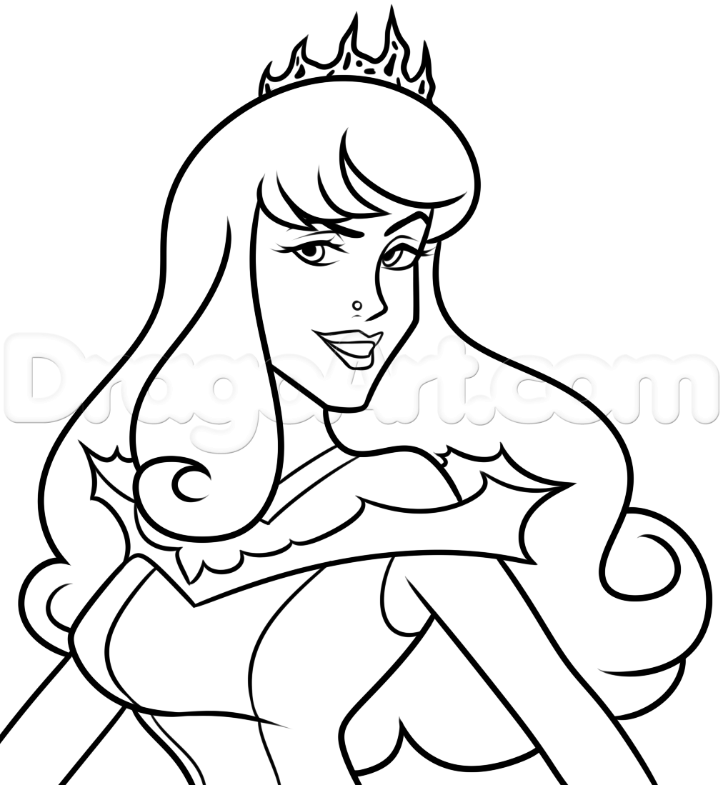 1012x1099 Step Dark Aurora Drawing Lesson - Aurora Drawing