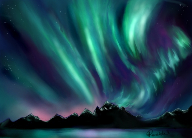 Aurora Drawing at PaintingValley.com | Explore collection of Aurora Drawing