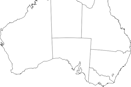 450x300 Australia Drawing Outline Capital City Huge Freebie! Download - Australia Map Drawing