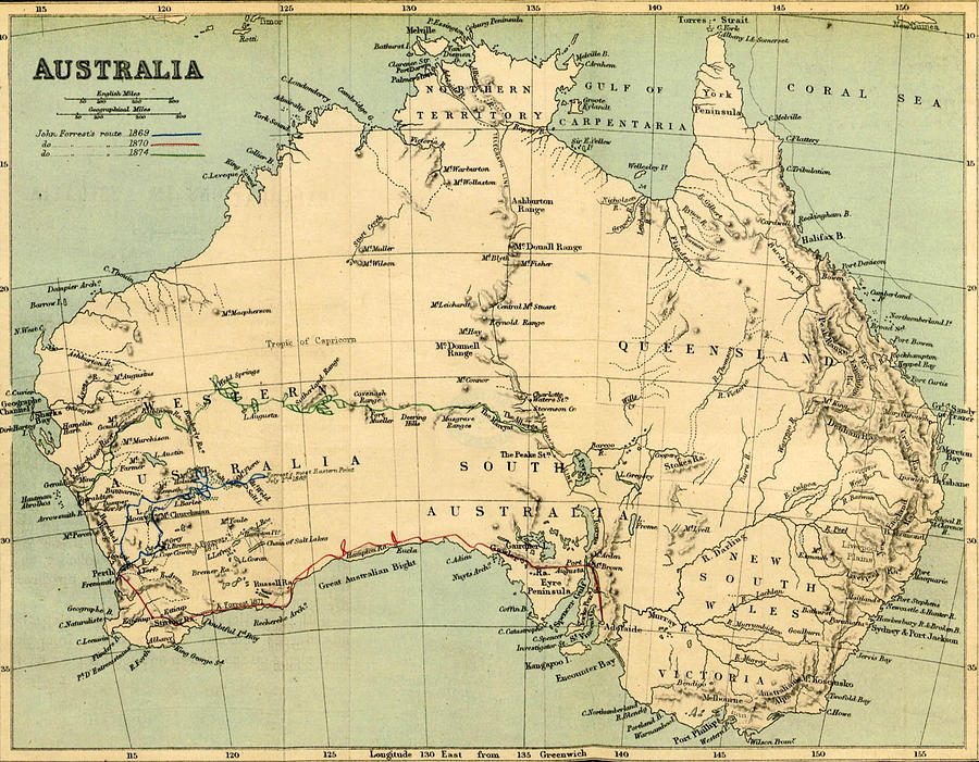 900x701 Old Map Of Australia Drawing - Australia Map Drawing