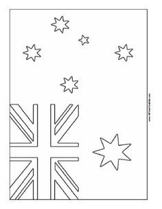 236x304 australian flag clipart black and white great free clipart - Australian Flag Drawing