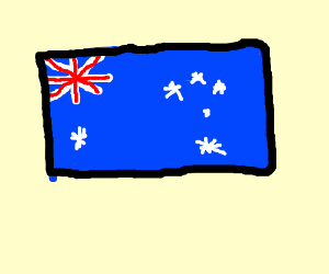 300x250 australian flag drawing - Australian Flag Drawing