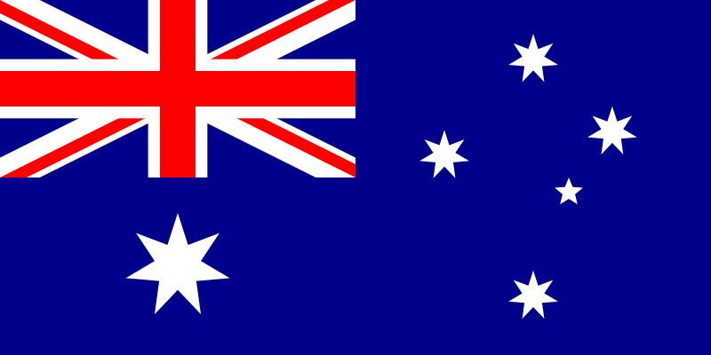 800x400 Fileflag Of Australia - Australian Flag Drawing