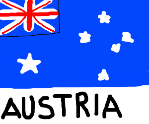 300x250 australian flag with australia written on itgt drawing - Australian Flag Drawing