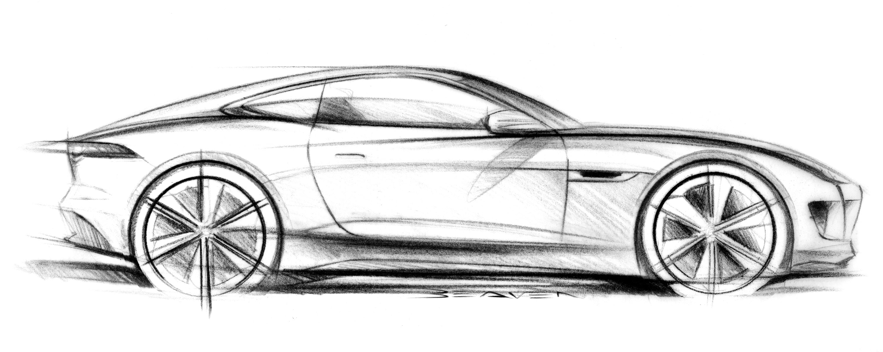 3000x1195 Car Drawings In Pencil - Auto Drawing
