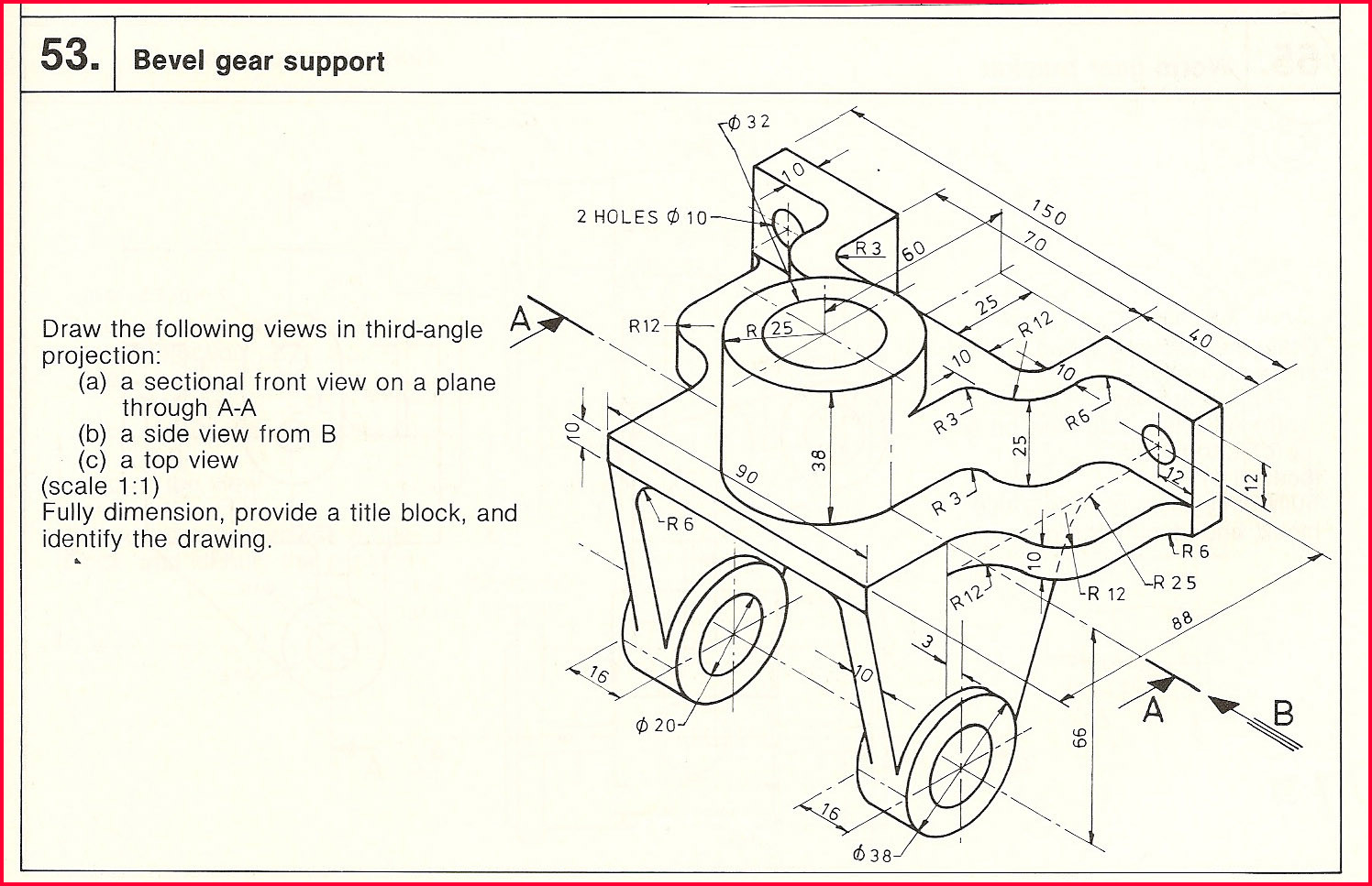 Autocad Basic Drawing Exercises Pdf at PaintingValley com 