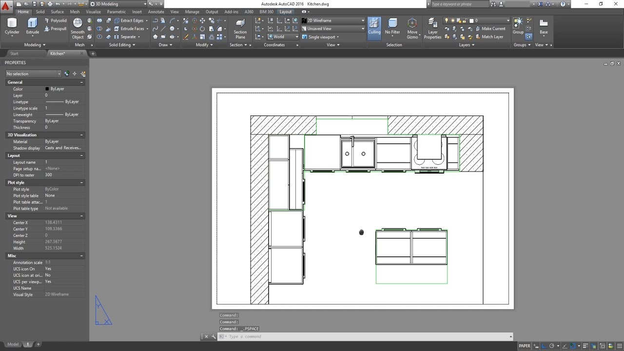 Autocad Kitchen Drawings at PaintingValley.com | Explore collection of