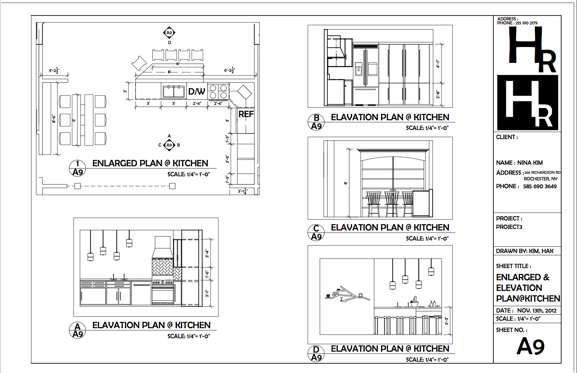 Autocad Kitchen Plan Dwg - Download Autocad