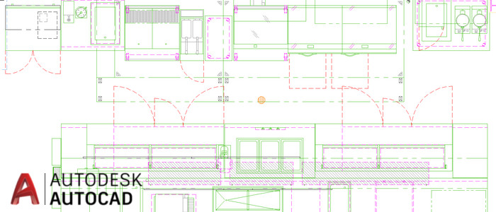 700x300 Commercial Kitchen Design Restaurant Kitchen Design - Autocad Kitchen Drawings