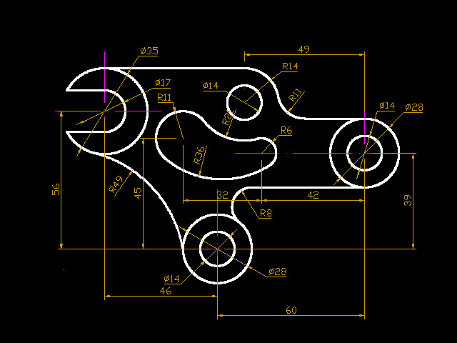 640x480 basic mechanical drawing autocad drawings, cad blocks and cad details - Autocad Mechanical Drawings
