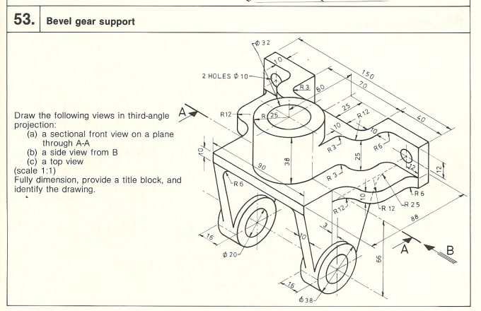680x440 draw mechanical drawings with autocad - Autocad Mechanical Drawings