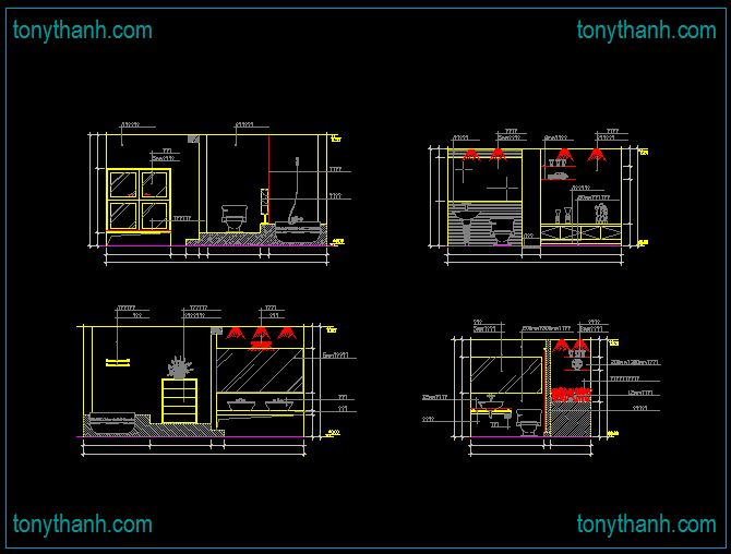 Autocad Toilet Elevation Drawing At Paintingvalley Com