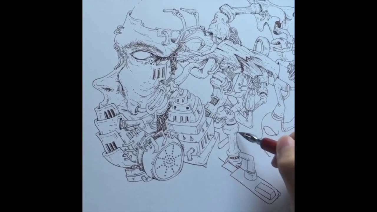 1280x720 Automatic Drawing Practice No - Automatic Drawing