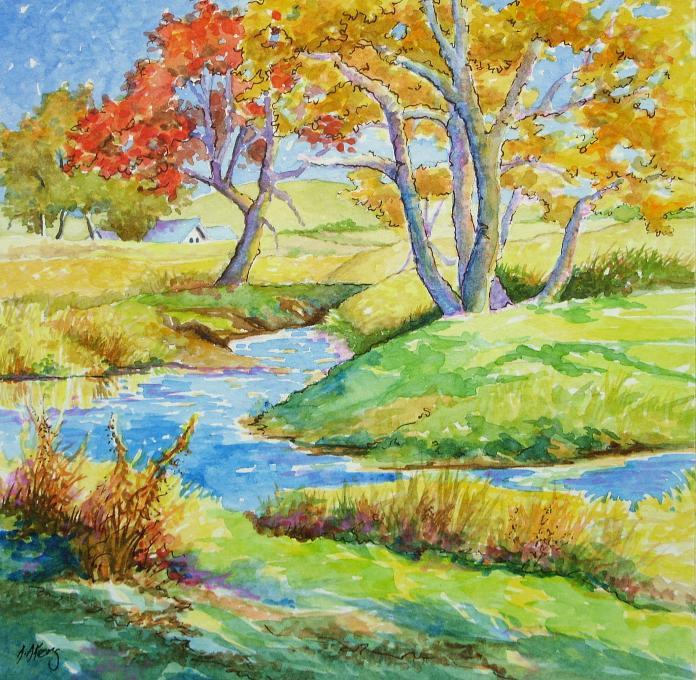 696x680 golden autumn nature drawings pictures drawings ideas for kids - Autumn Drawing