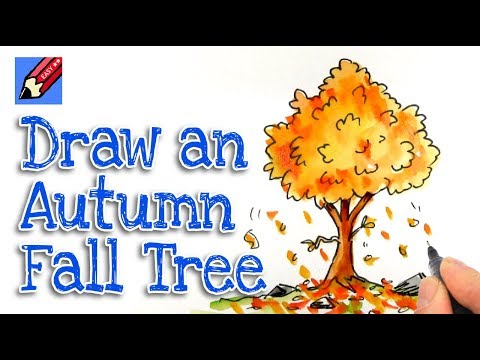 480x360 how to draw an autumnfall tree shoo rayner - Autumn Drawing