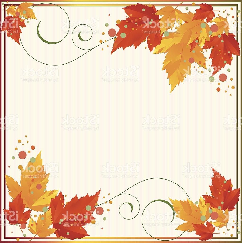 1021x1024 top fall autumn leaves design element frame background vector - Autumn Leaves Drawing