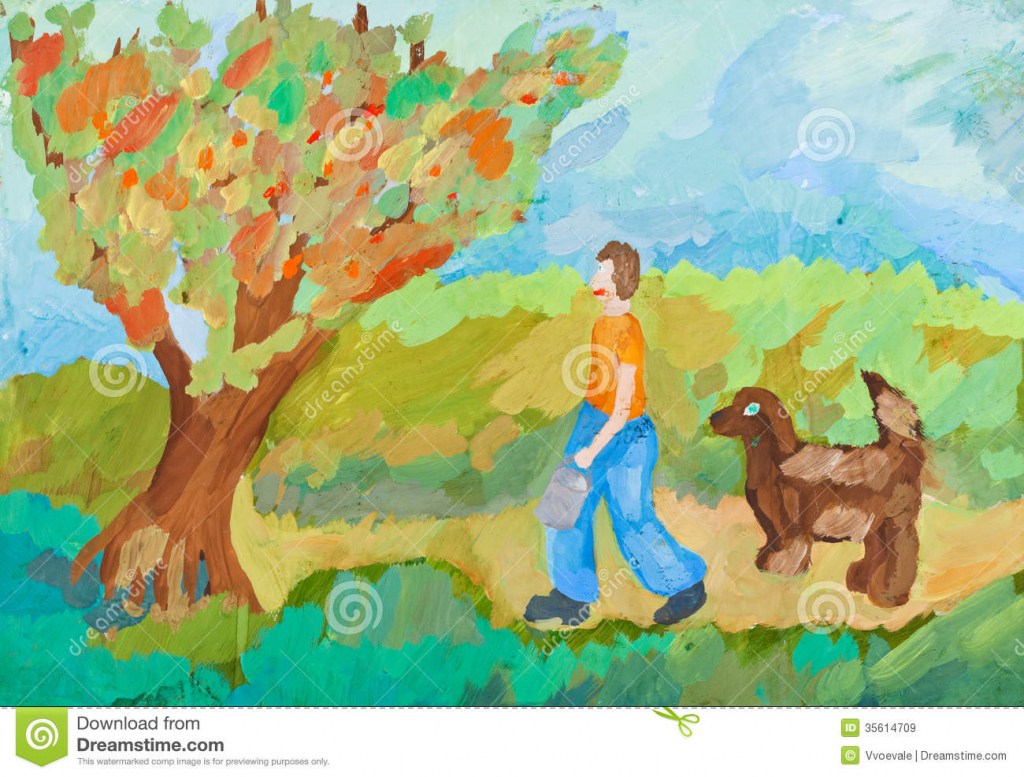 1024x777 Scenery Drawing For Kids Easy Landscape Drawings Step - Autumn Scenery Drawing