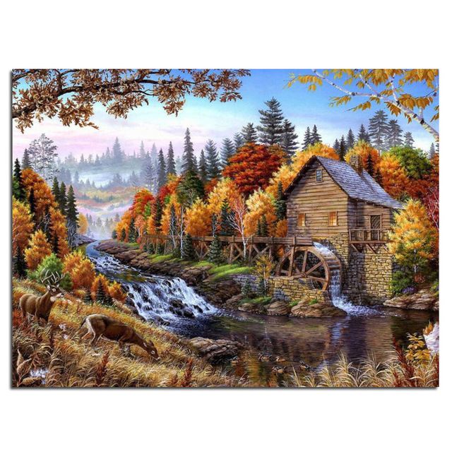 Autumn Scenery Drawing at Explore collection of