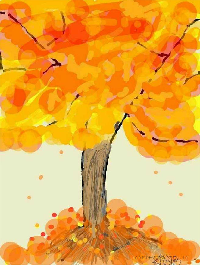 679x900 autumn tree drawing - Autumn Tree Drawing