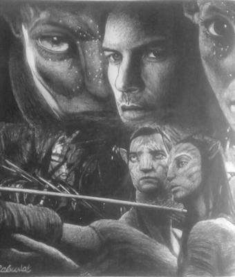 340x400 Avatar Drawing - Avatar Drawing