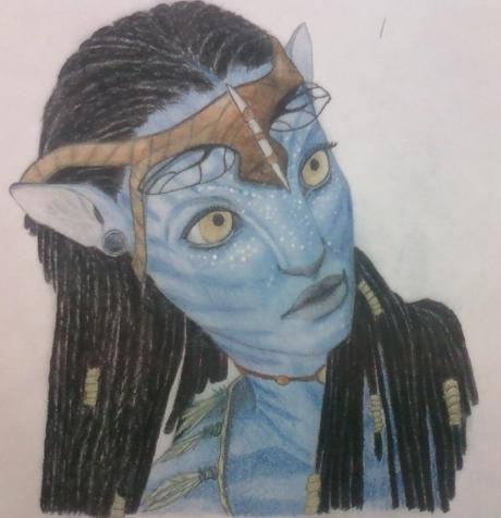 460x476 Avatar Drawing From The Fingers Of Ekim Selpats - Avatar Drawing