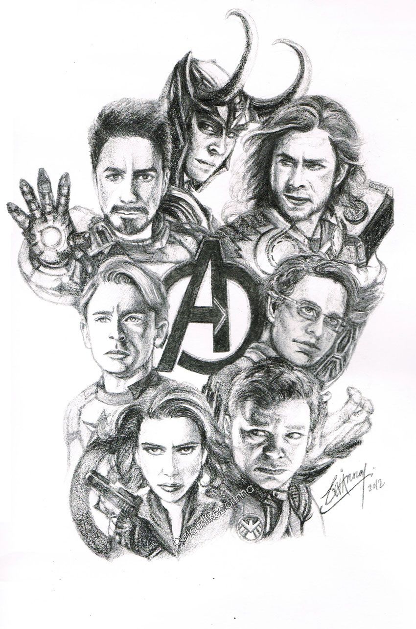 Avengers Drawing at Explore collection of Avengers
