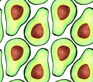 300x263 Avocado Drawings Fine Art America - Avocado Drawing