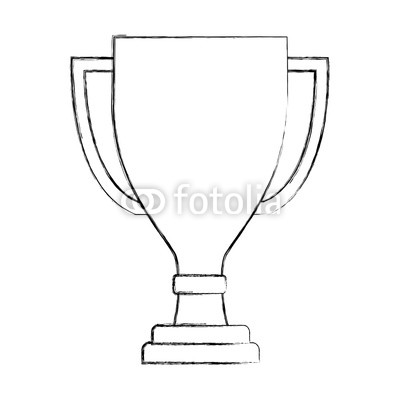 400x400 award trophy winner cup honor symbol hand drawing buy photos - Award Drawing