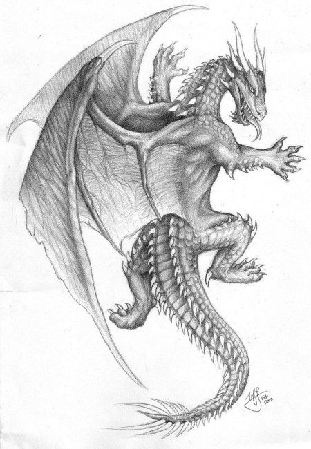 450x650 awesome dragon tattoo designs for men dragons dragon tattoo - Awesome Dragon Drawings