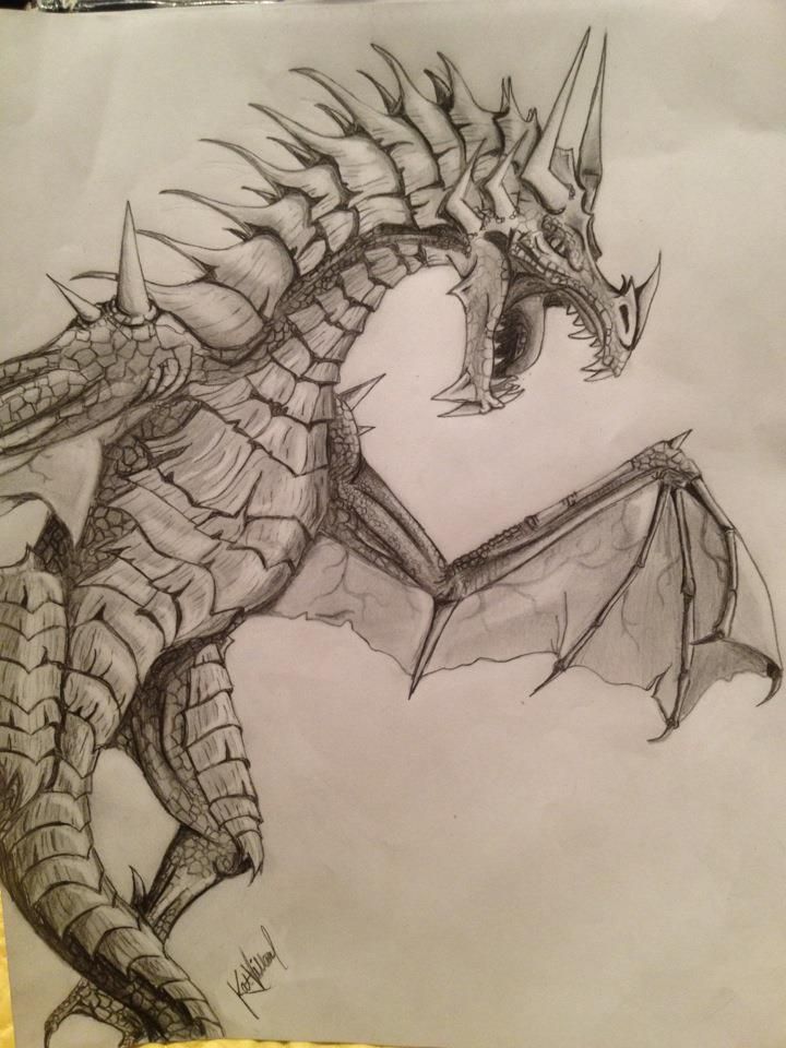 720x960 awesome dragon drawing cute, cool, like it dragon sketch - Awesome Dragon Drawings