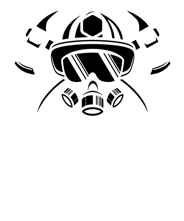 750x900 fire fighter fireman fire ax first responder drawing - Ax Drawing